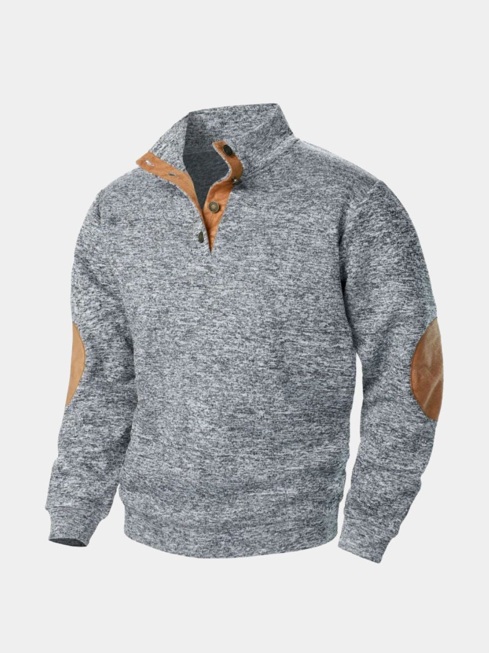 Lucien Heritage Elbow High Collar Pullover - Verocci Essentials