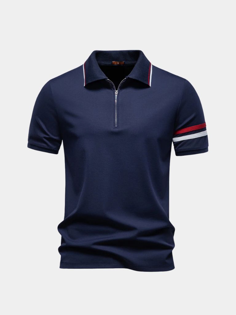 Horizon Striped Polo - Verocci Essentials