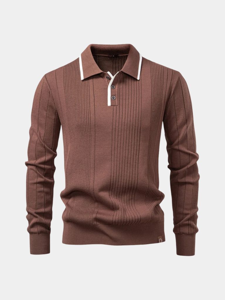 Langford Polo Knit Shirt - Verocci Essentials