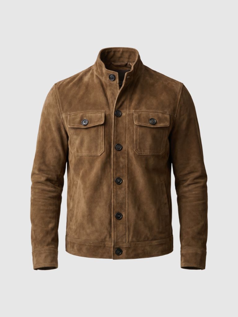 Garrison Suede Vintage Jacket - Verocci Essentials