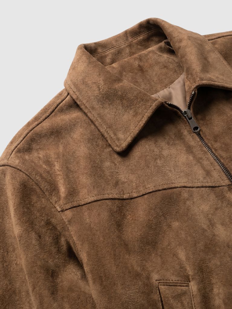 Monaco Suede Vintage Jacket - Verocci Essentials