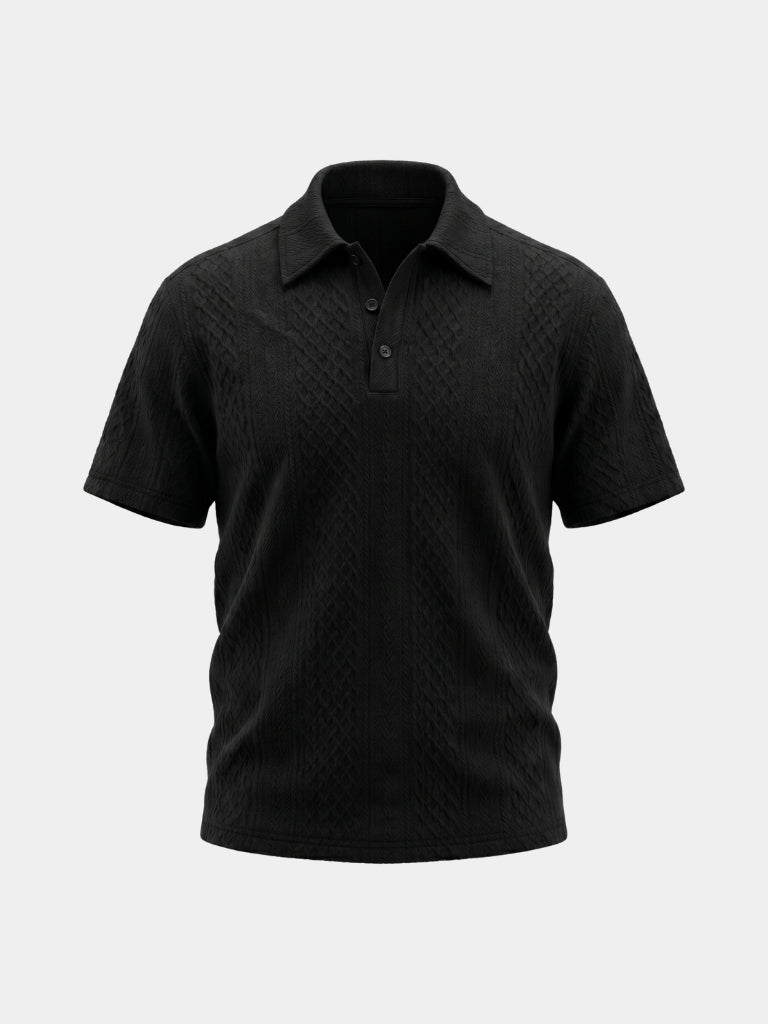 Diamond Lattice Resort Polo - Verocci Essentials
