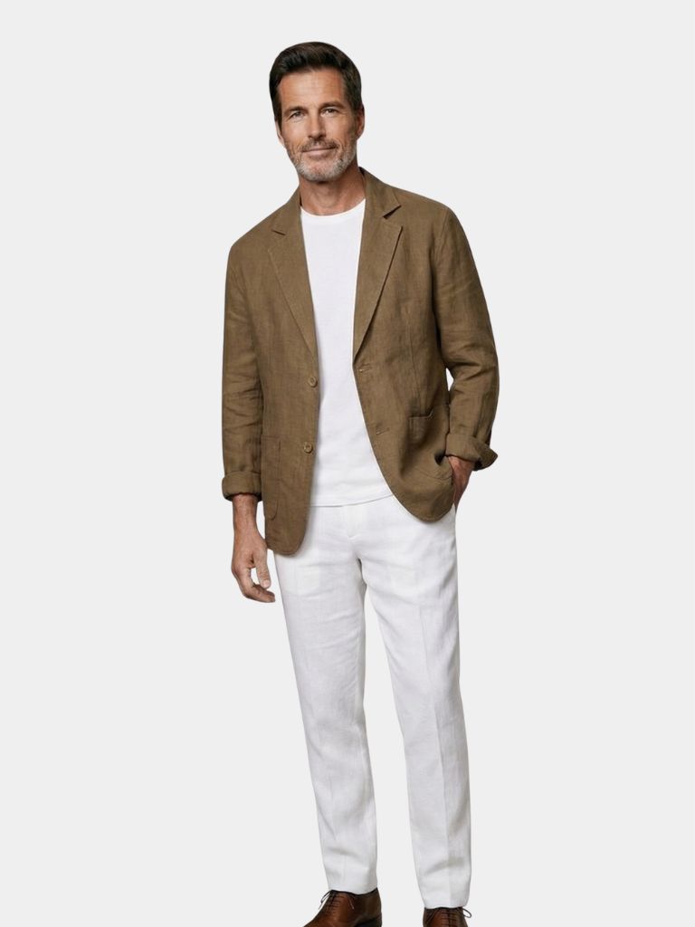 Oldbrook Summer Linen Blazer - Verocci Essentials