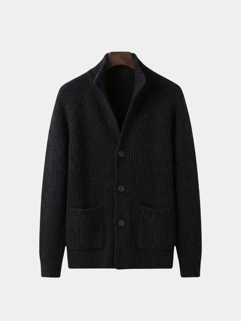 Classic Heritage Botton Knit Jacket - Verocci Essentials