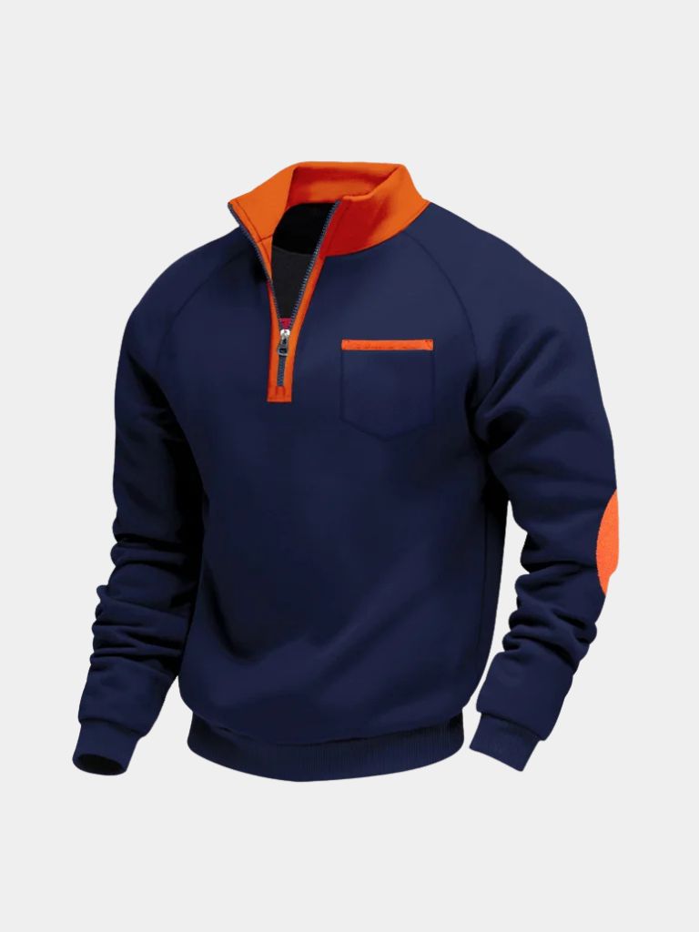Classic Academy High Collar Pullover - Verocci Essentials