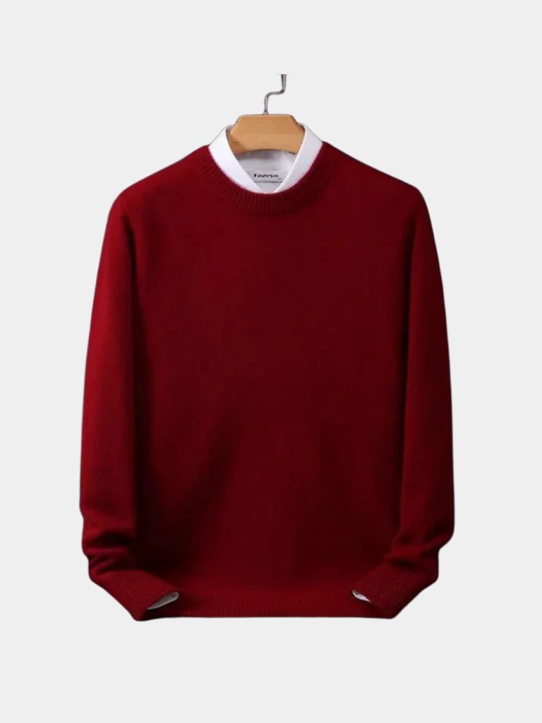 Linear Core Cotton Pullover - Verocci Essentials
