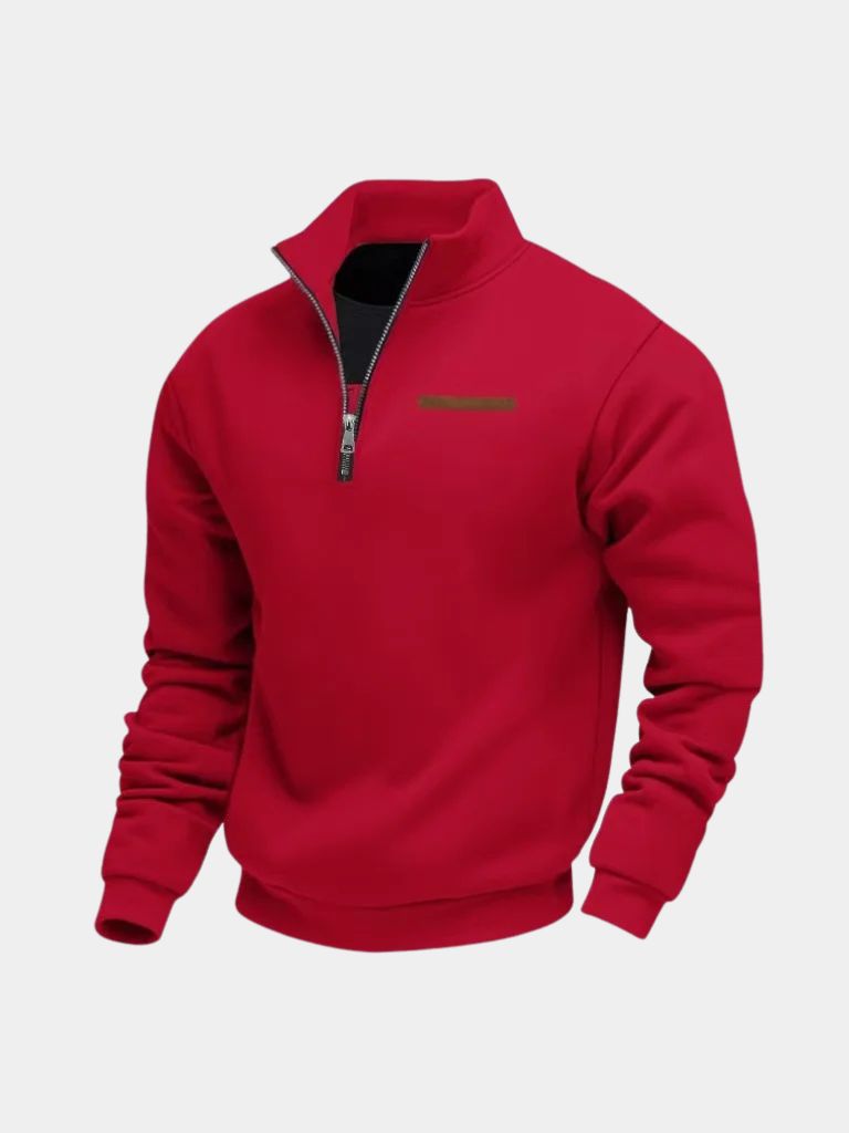 Slate Urban High Collar Pullover - Verocci Essentials