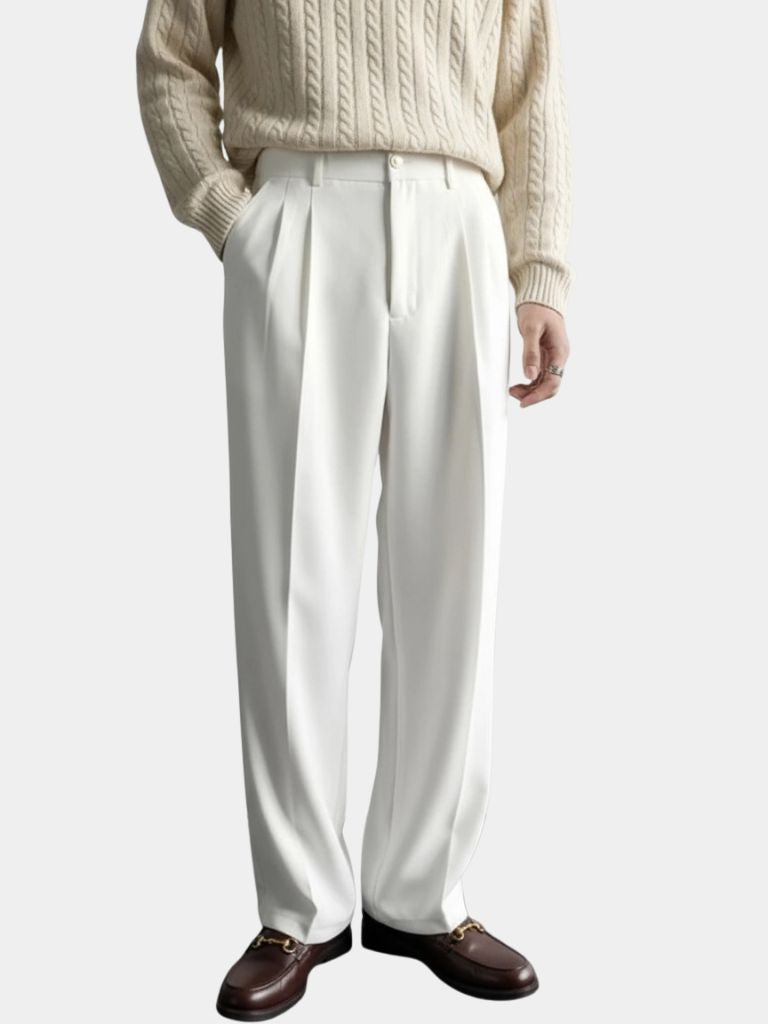 Minimalist Old Money Trousers - Verocci Essentials