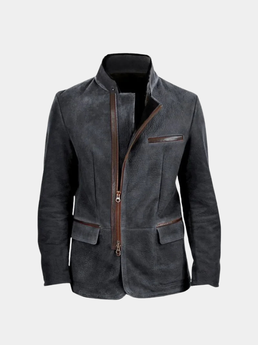Bearstone Suede Field Jacket - Verocci Essentials