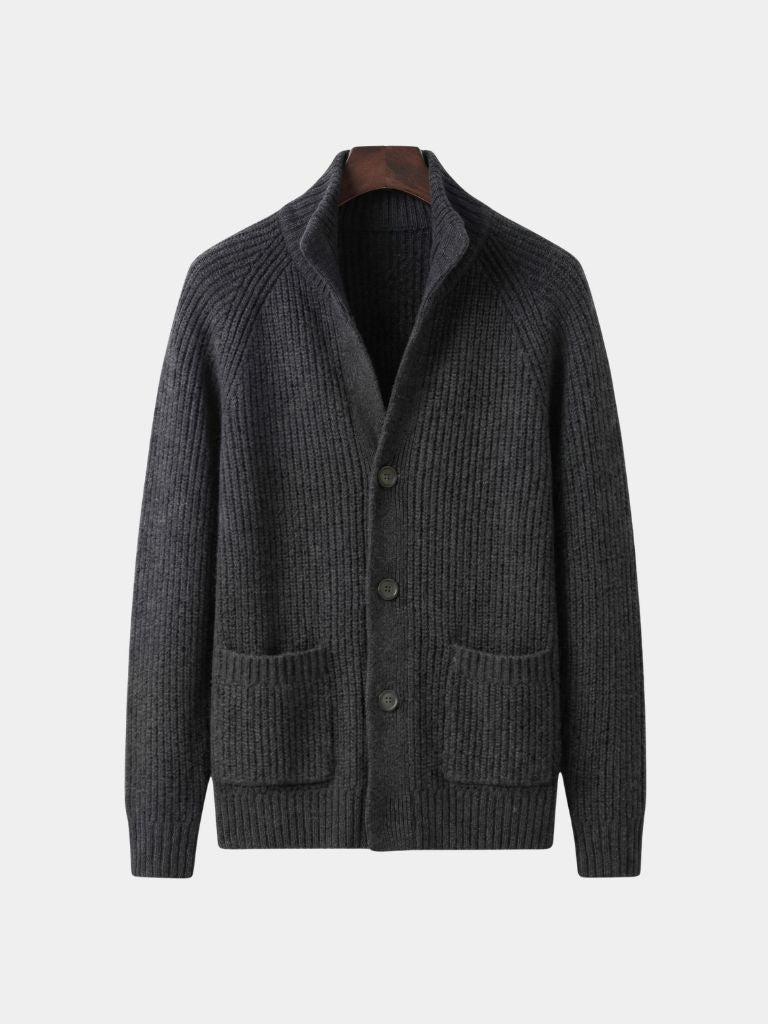 Classic Heritage Botton Knit Jacket - Verocci Essentials