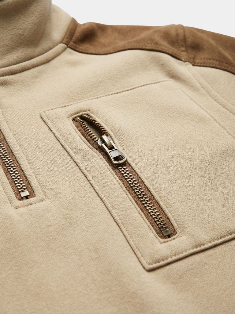 Urban Explorer High Collar Quarter Zip Pullover - Verocci Essentials