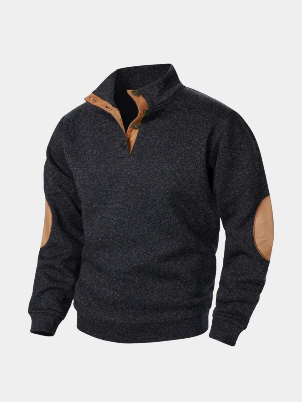 Lucien Heritage Elbow High Collar Pullover - Verocci Essentials