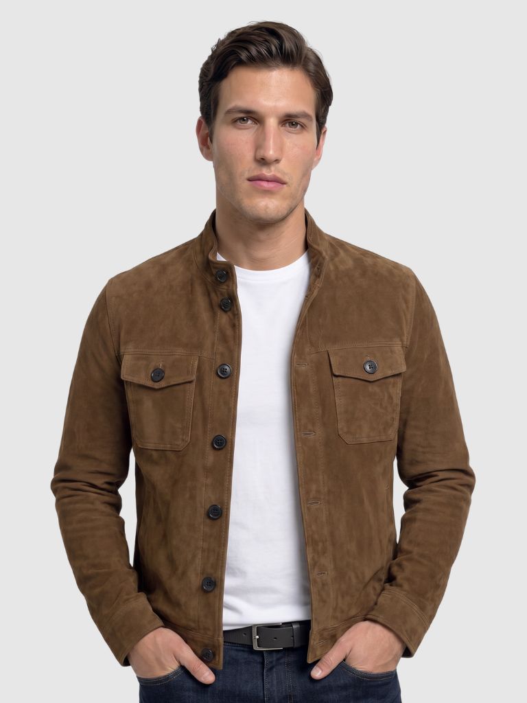Garrison Suede Vintage Jacket - Verocci Essentials
