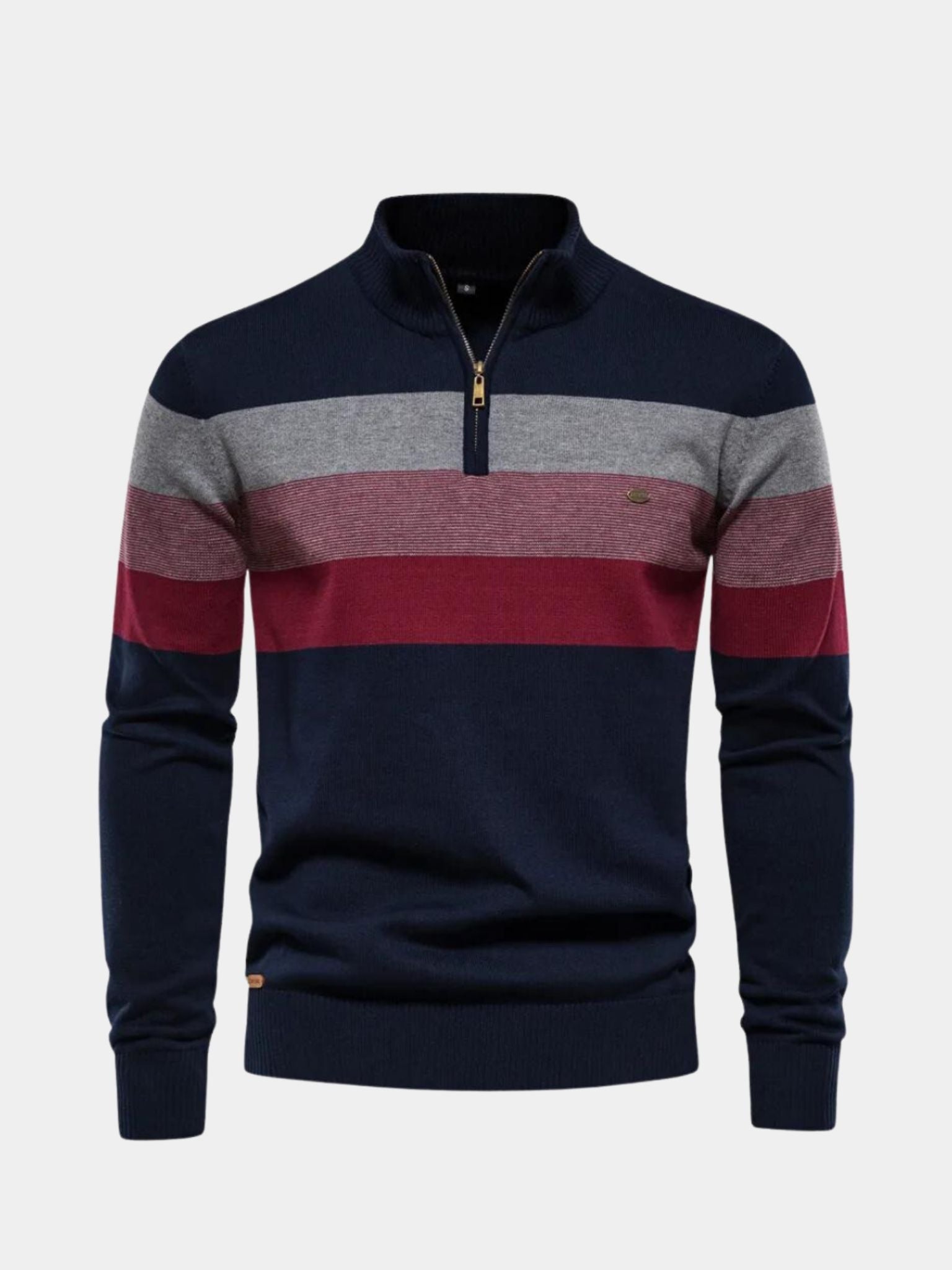 Minimalist High Collar Sweater - Verocci Essentials