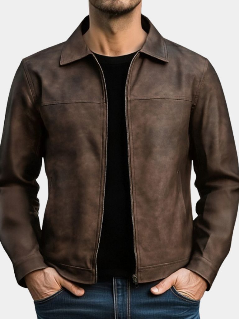 Regent Estate Leather Jacket - Verocci Essentials