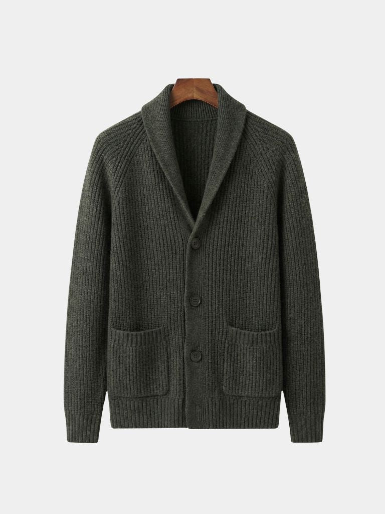 Classic Heritage Botton Knit Jacket - Verocci Essentials