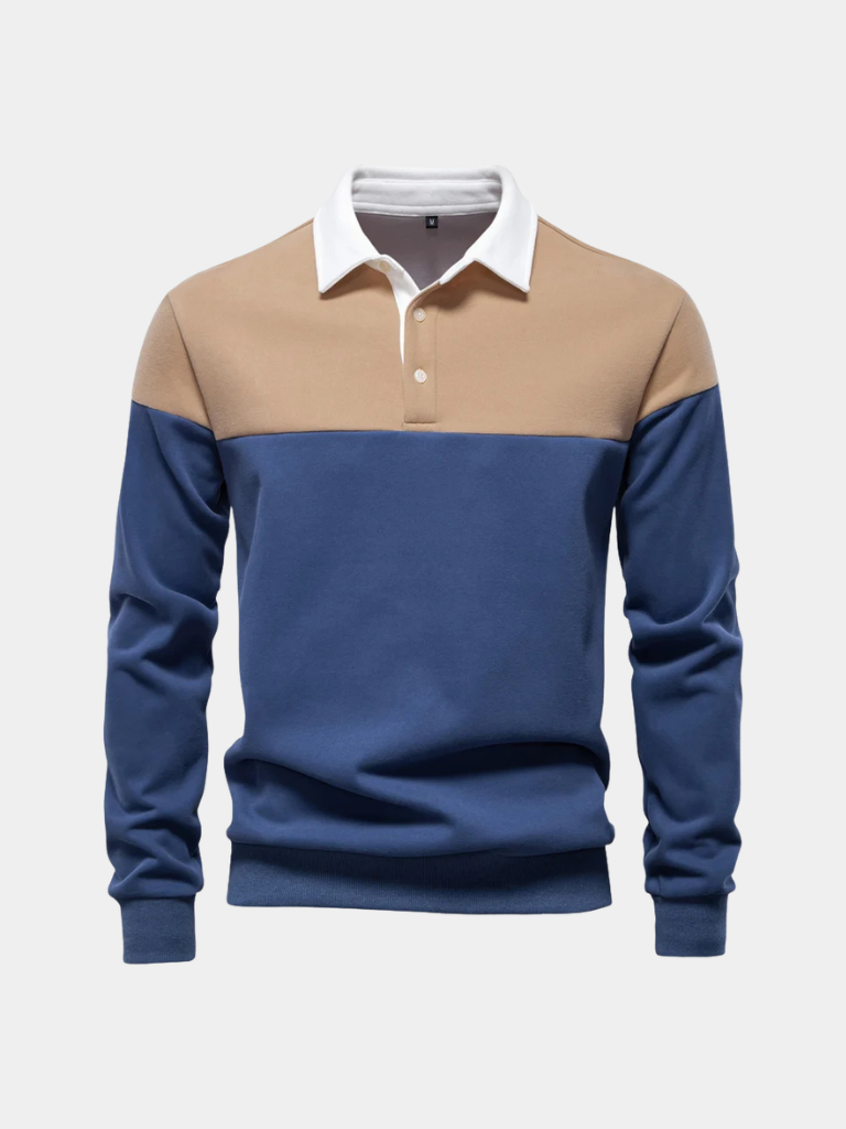 Alpine Zip-Neck Polo Pullover - Verocci Essentials