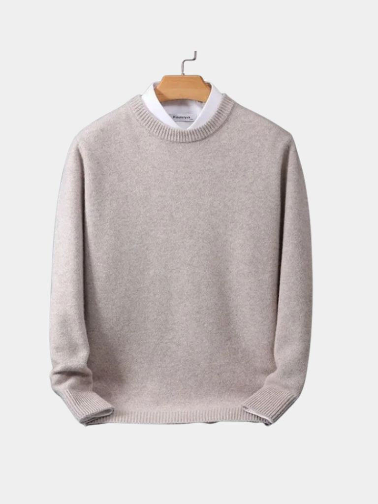 Linear Core Cotton Pullover - Verocci Essentials