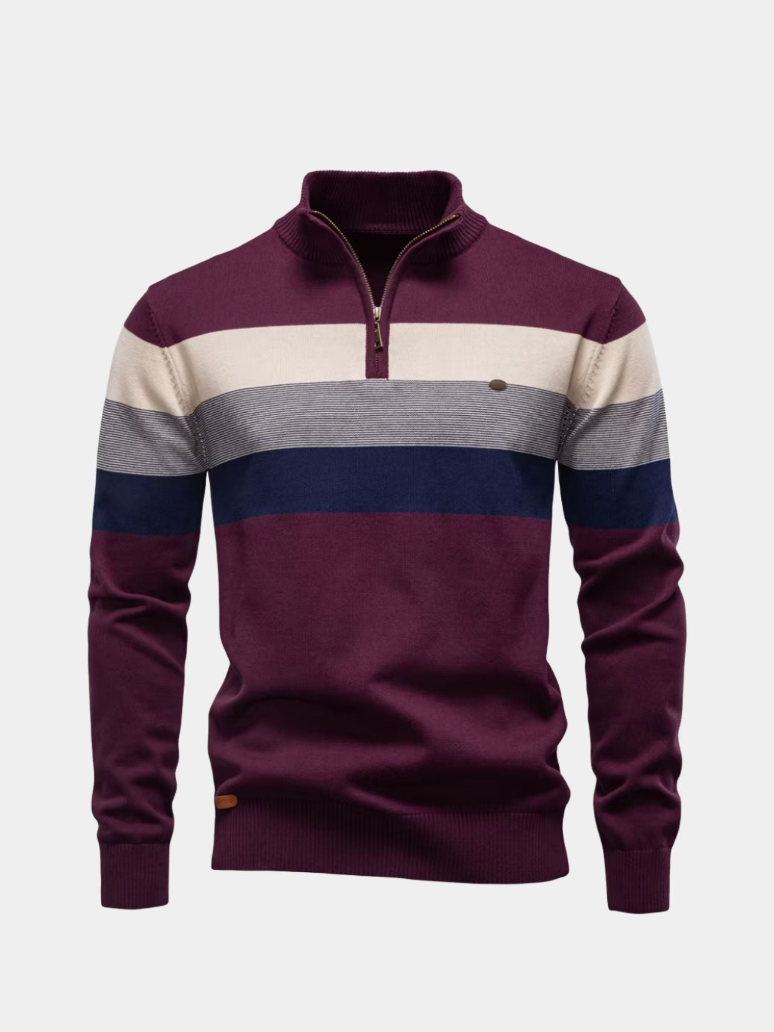 Minimalist High Collar Sweater - Verocci Essentials