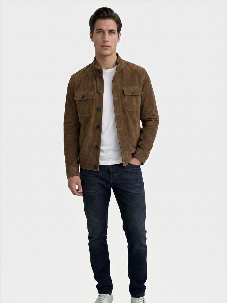 Garrison Suede Vintage Jacket - Verocci Essentials
