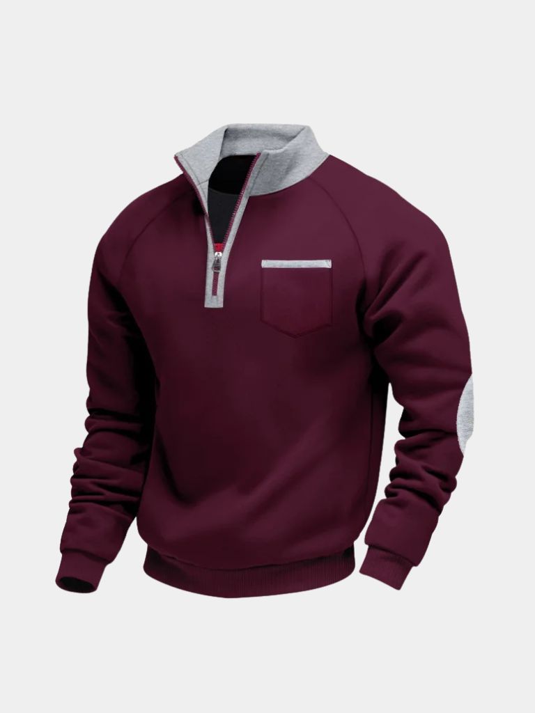 Classic Academy High Collar Pullover - Verocci Essentials