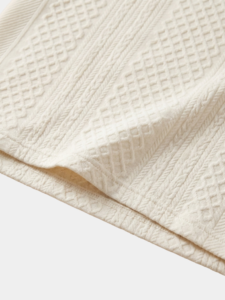 Diamond Lattice Resort Polo - Verocci Essentials