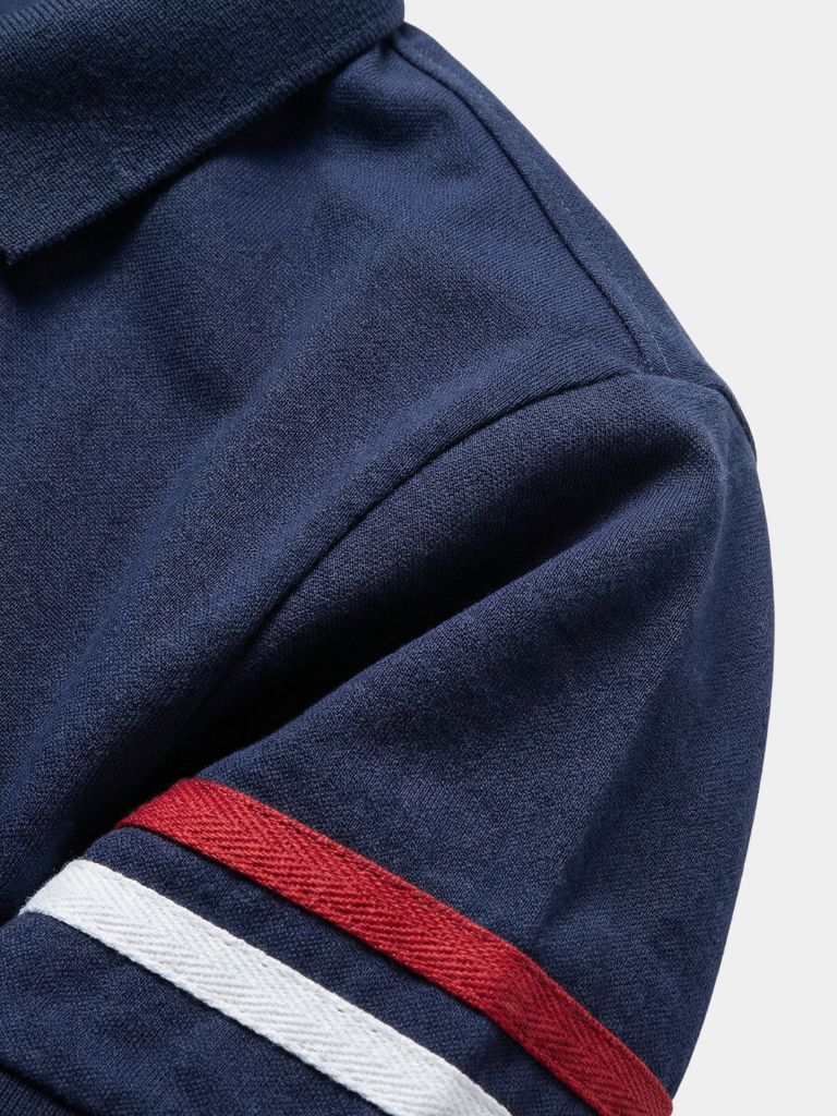 Horizon Striped Polo - Verocci Essentials