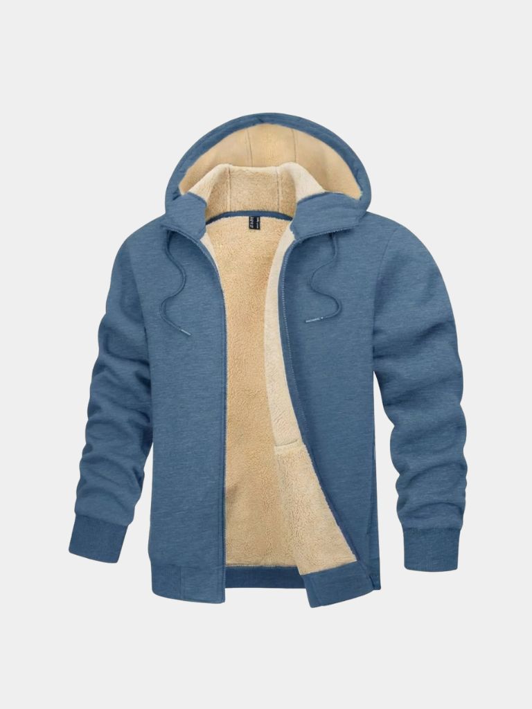 Winter Core Sherpa Hoodie Jacket - Verocci Essentials