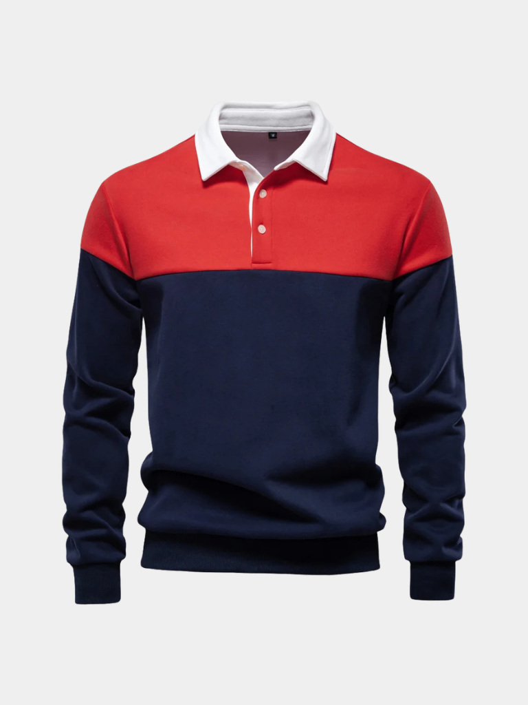 Alpine Zip-Neck Polo Pullover - Verocci Essentials