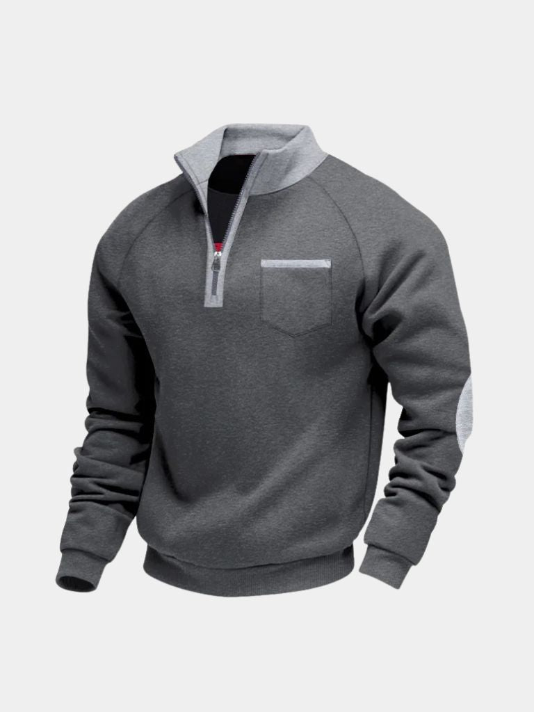 Classic Academy High Collar Pullover - Verocci Essentials