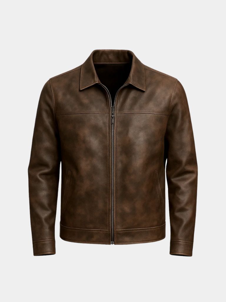 Regent Estate Leather Jacket - Verocci Essentials