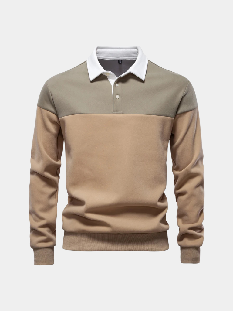 Alpine Zip-Neck Polo Pullover - Verocci Essentials