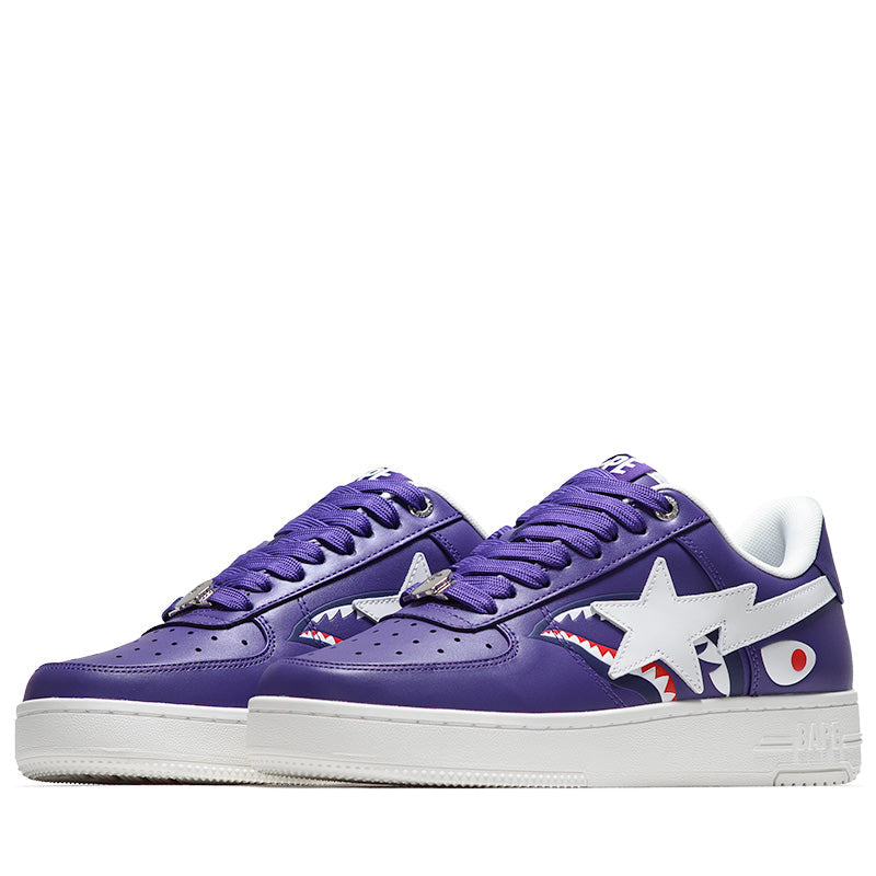 Bape Sta Shark Purple/White