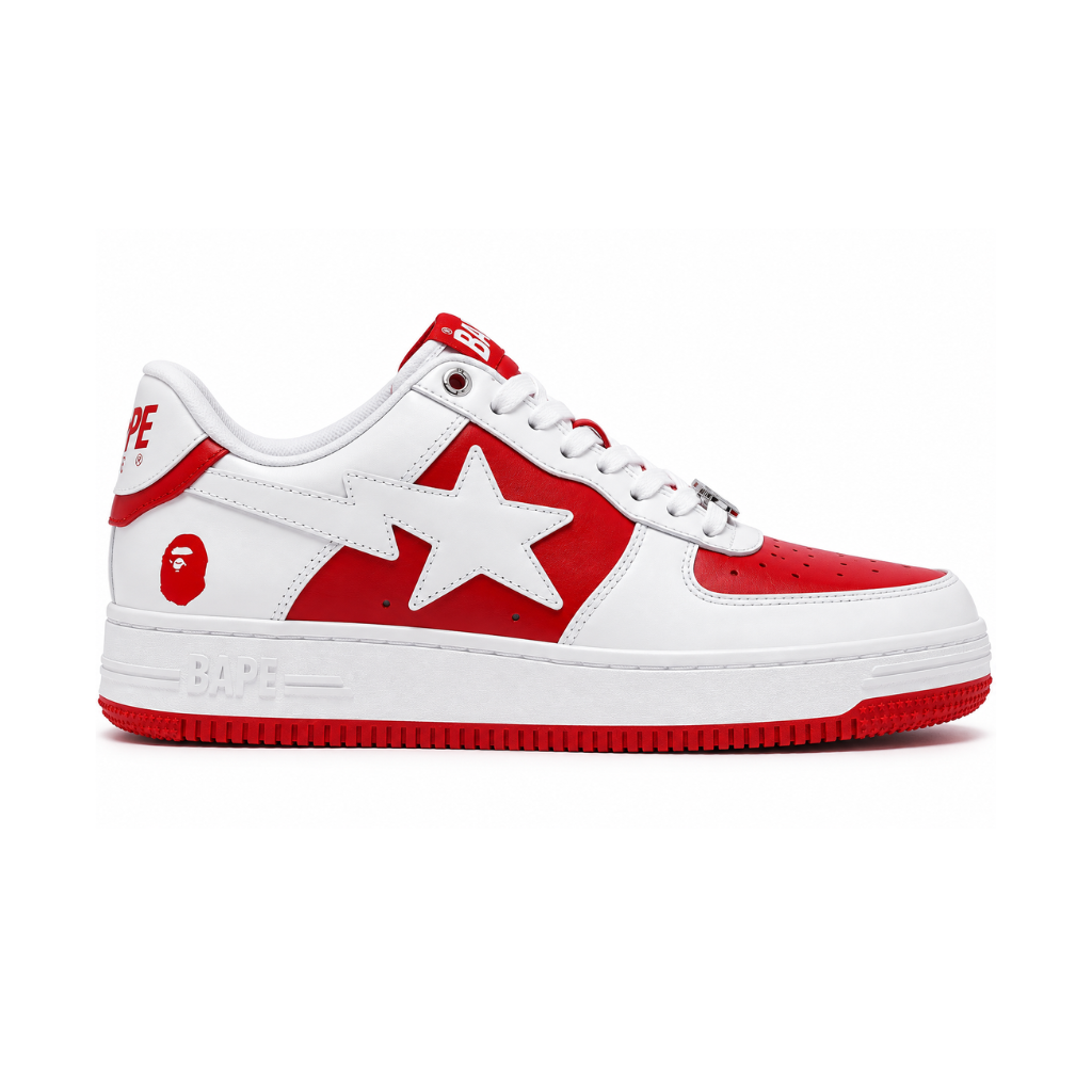 Bape Sta Red/White