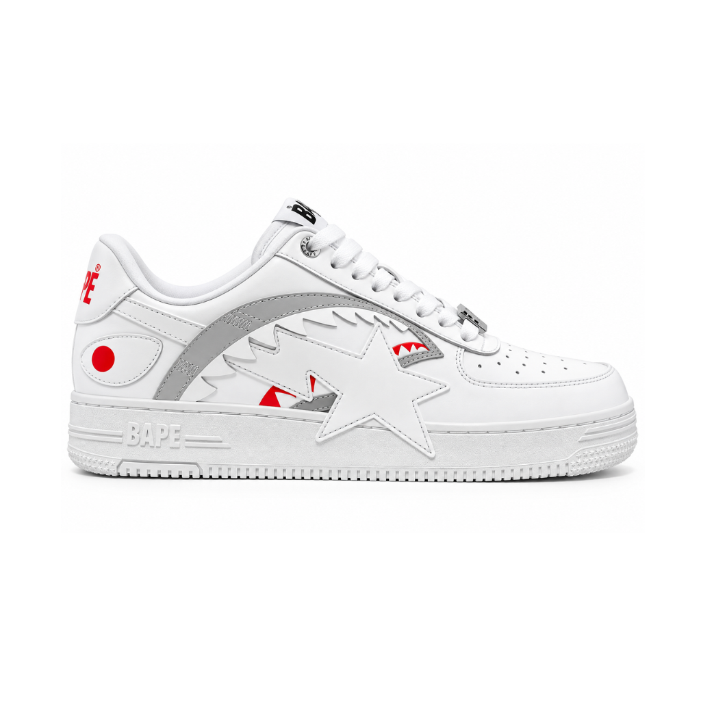 Bape Sta OS White/Grey