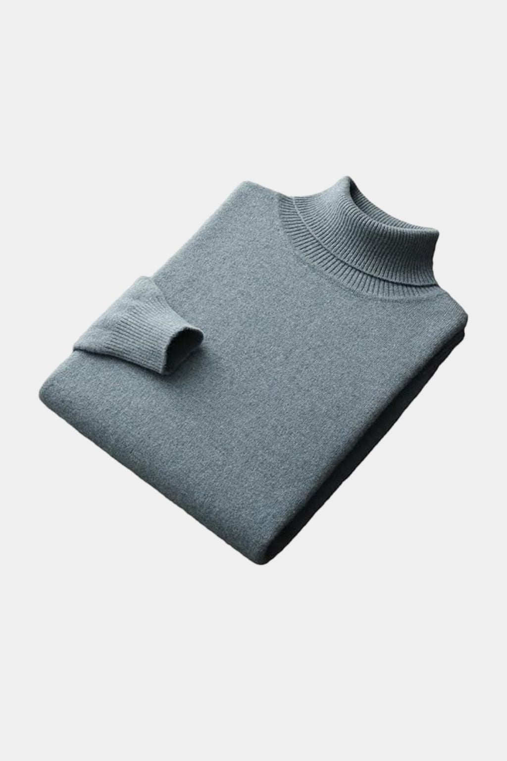 100% Merino Wool Turtleneck Sweater - Verocci Essentials