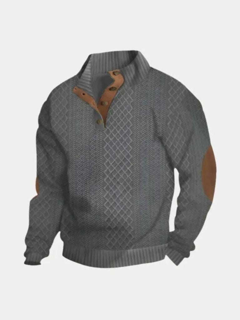 Classic High Collar Pullover - Verocci Essentials