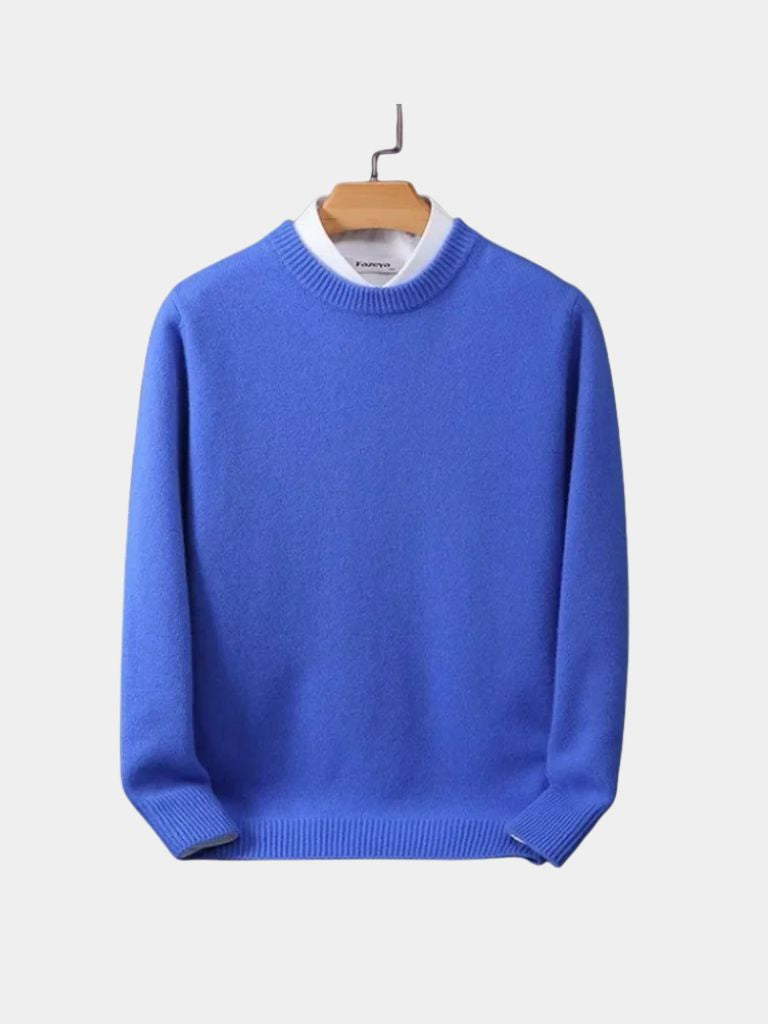 Linear Core Cotton Pullover - Verocci Essentials