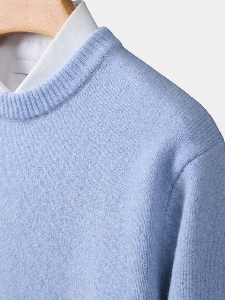 Linear Core Cotton Pullover - Verocci Essentials