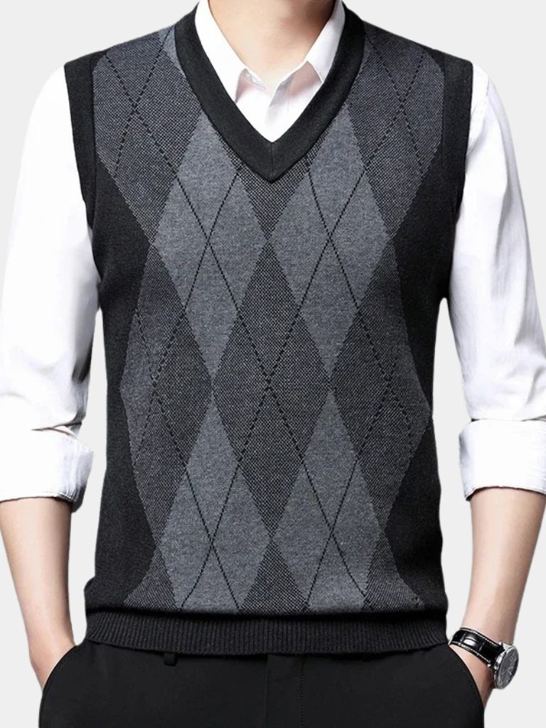 Academic Essential Knit Vest - Verocci Essentials
