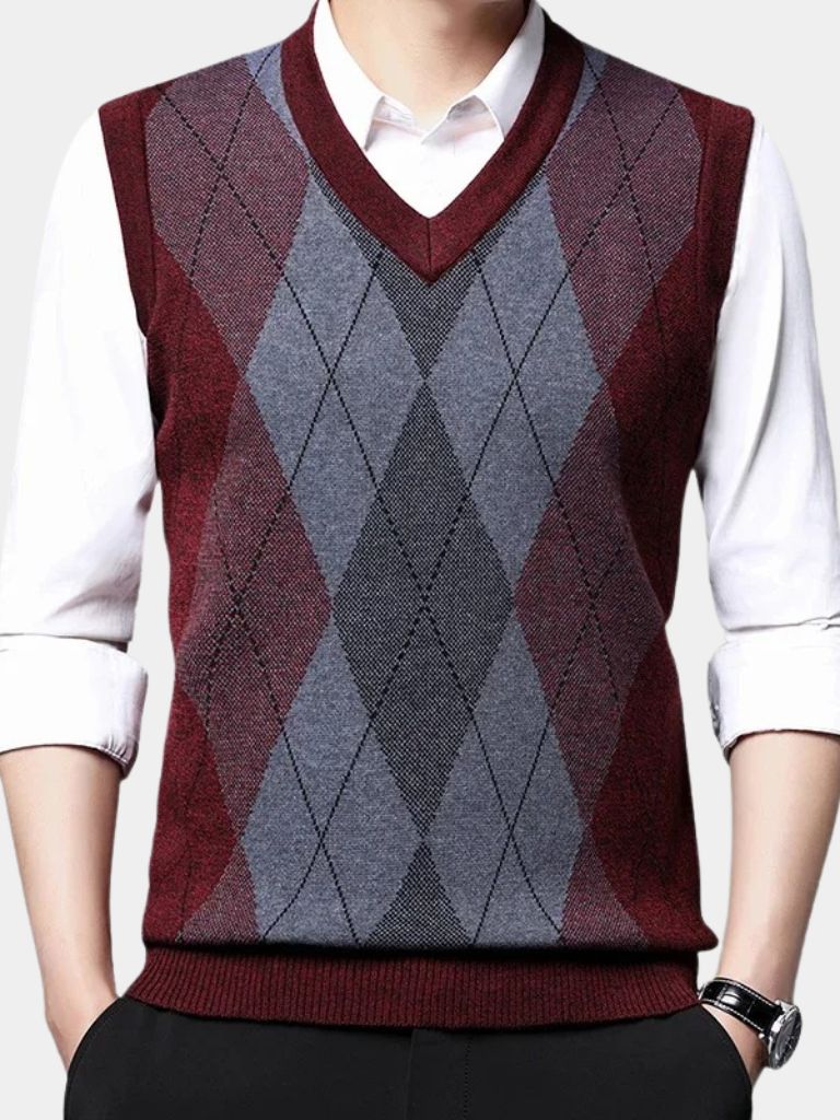 Academic Essential Knit Vest - Verocci Essentials
