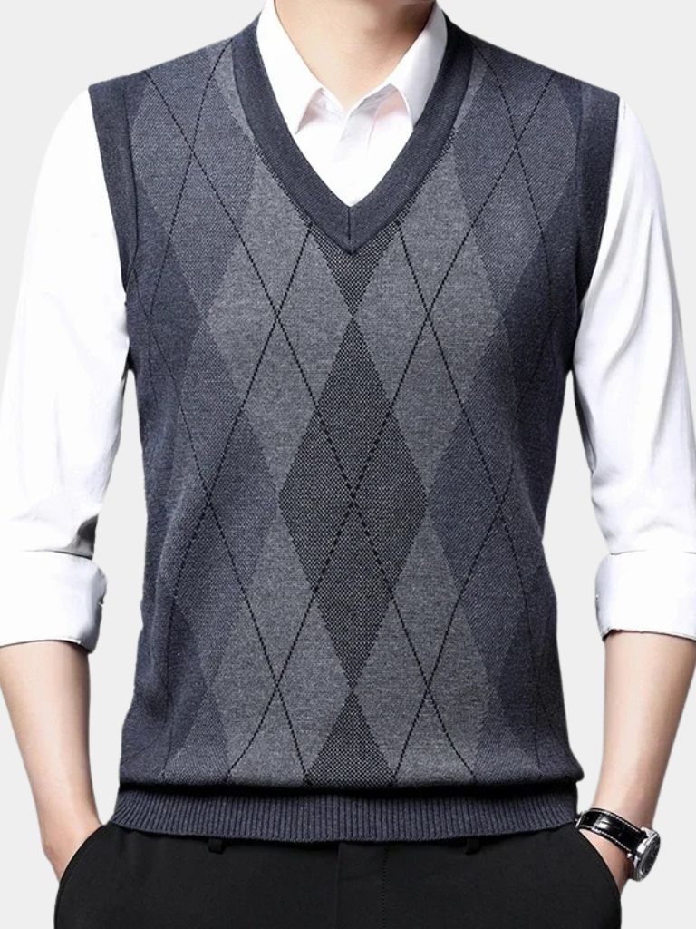 Academic Essential Knit Vest - Verocci Essentials