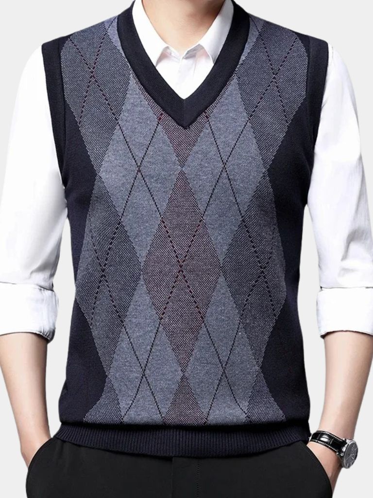 Academic Essential Knit Vest - Verocci Essentials