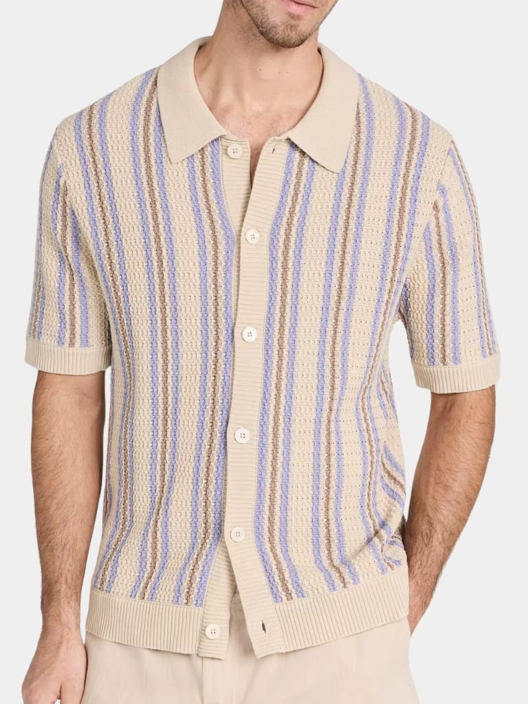Atlantic Frame Knit Polo – Verocci Essentials