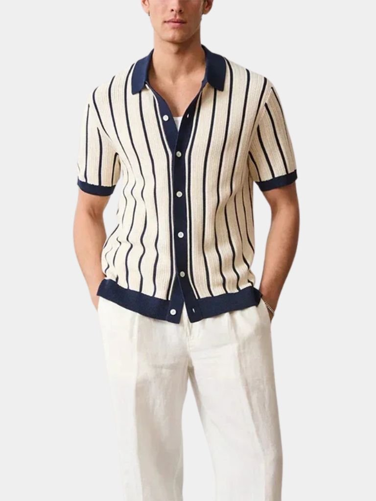 Atlantic Frame Knit Polo – Verocci Essentials