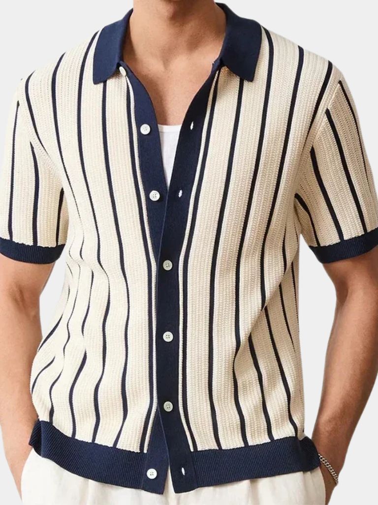 Atlantic Frame Knit Polo – Verocci Essentials