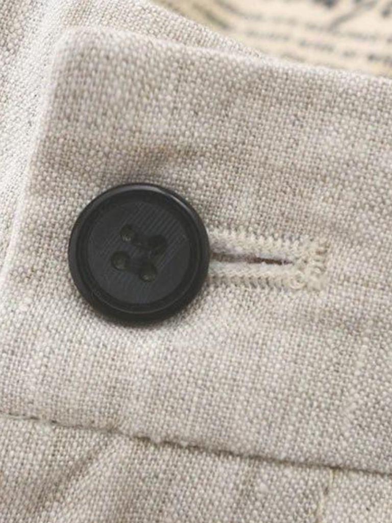 Bleu Horizon Linen Shorts - Verocci Essentials