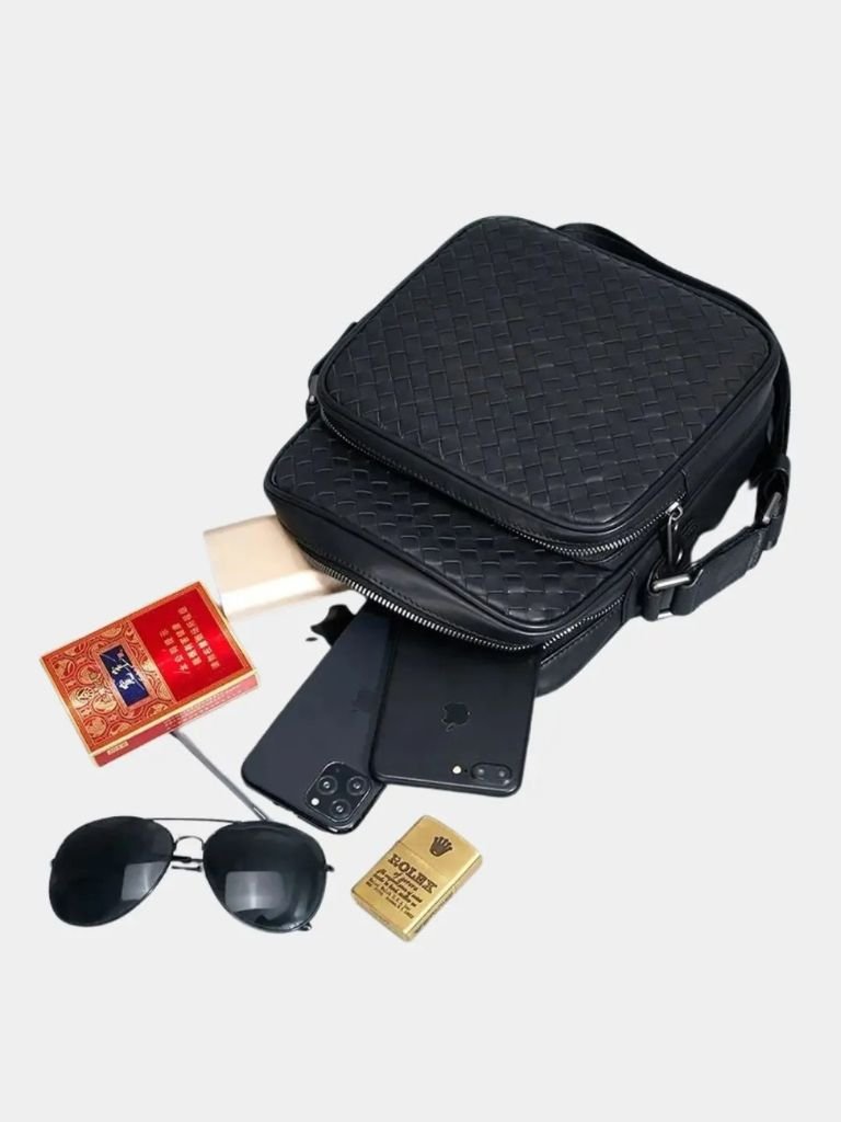 Braided Heritage Shoulder Bag - Verocci Essentials