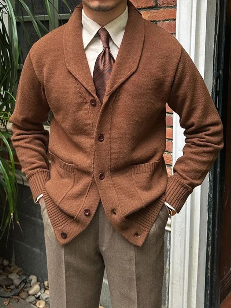 British Knit Cardigan - Verocci Essentials