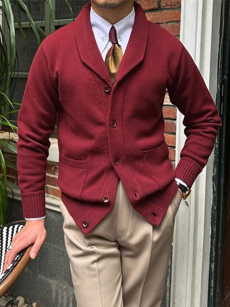 British Knit Cardigan - Verocci Essentials